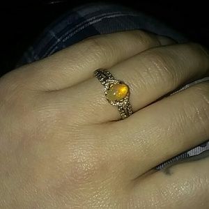 Le Vian opal & diamond ring